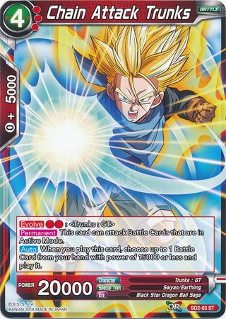 Chain Attack Trunks (Starter Deck - The Extreme Evolution) [SD2-05] | The Time Vault CA