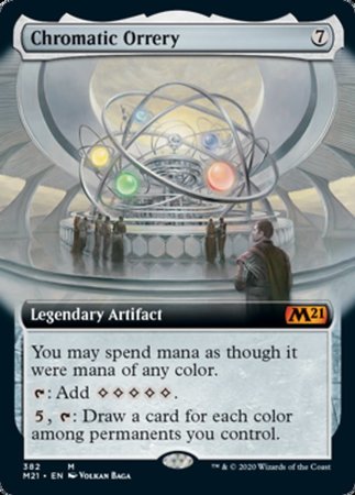 Chromatic Orrery (Extended Art) [Core Set 2021] | The Time Vault CA