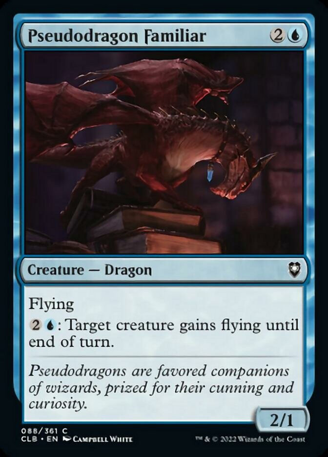 Pseudodragon Familiar [Commander Legends: Battle for Baldur's Gate] | The Time Vault CA