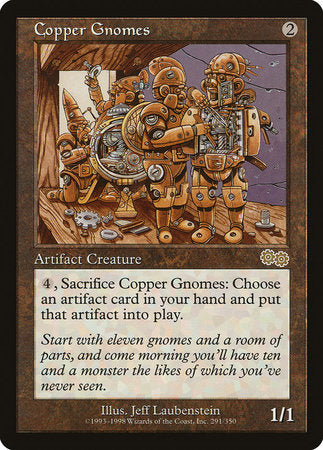 Copper Gnomes [Urza's Saga] | The Time Vault CA