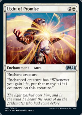 Light of Promise [Core Set 2021] | The Time Vault CA