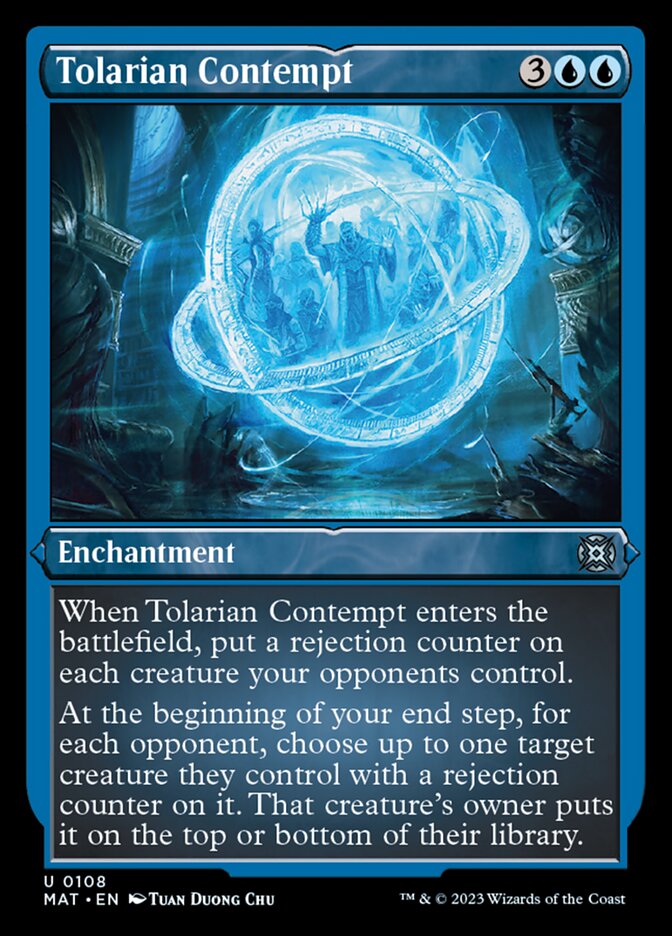 Tolarian Contempt (Foil Etched) [March of the Machine: The Aftermath] | The Time Vault CA