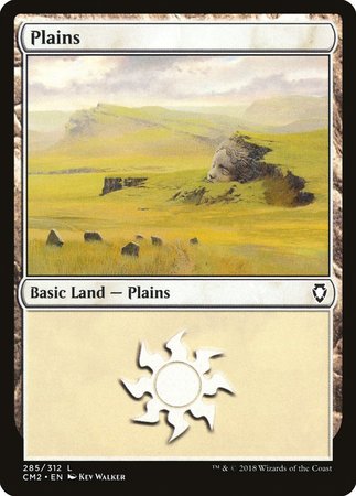 Plains (285) [Commander Anthology Volume II] | The Time Vault CA