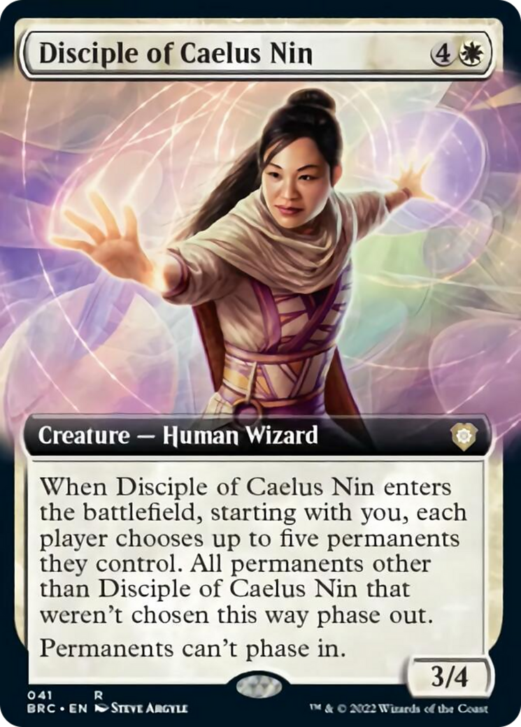 Disciple of Caelus Nin (Extended Art) [The Brothers' War Commander] | The Time Vault CA