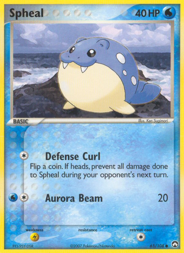 Spheal (65/108) [EX: Power Keepers] | The Time Vault CA