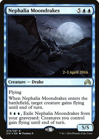 Nephalia Moondrakes [Shadows over Innistrad Promos] | The Time Vault CA