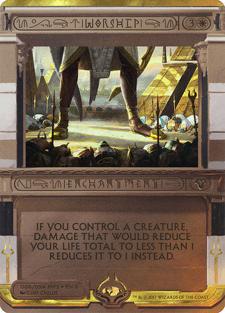 Worship [Amonkhet Invocations] | The Time Vault CA