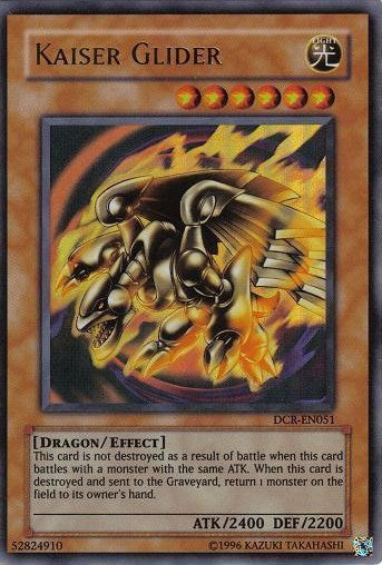 Kaiser Glider [DCR-EN051] Ultra Rare | The Time Vault CA