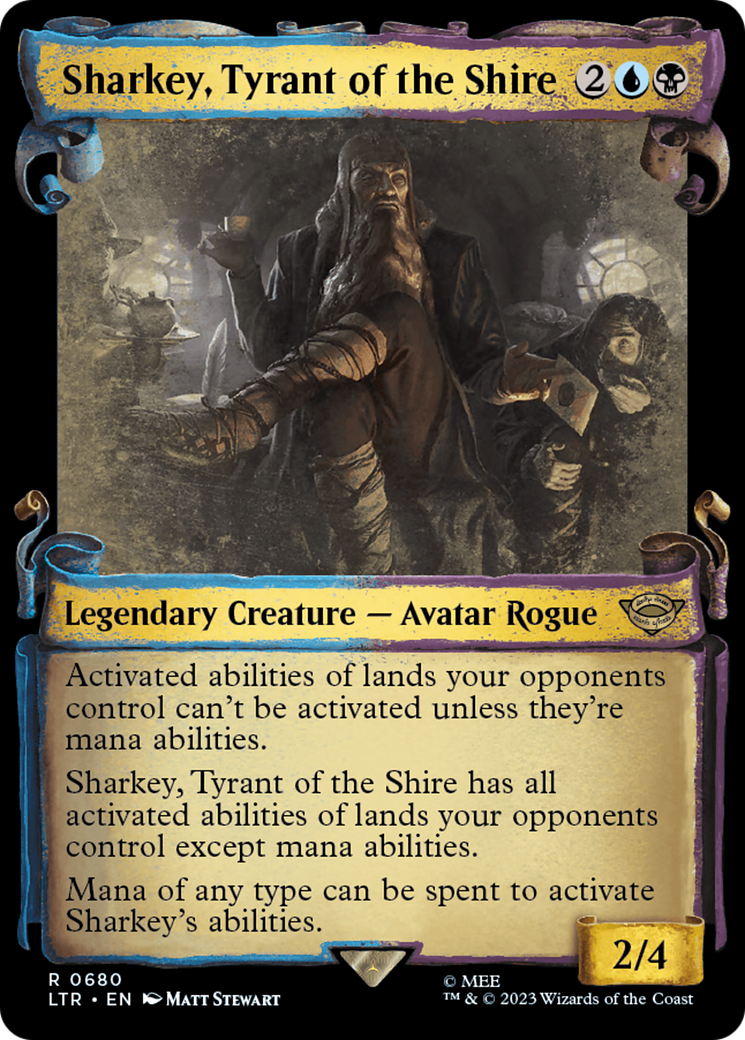 Sharkey, Tyrant of the Shire [The Lord of the Rings: Tales of Middle-Earth Showcase Scrolls] | The Time Vault CA
