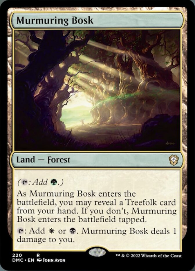 Murmuring Bosk [Dominaria United Commander] | The Time Vault CA