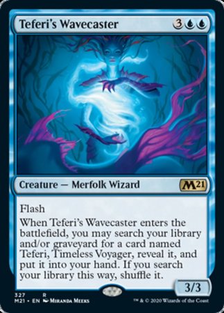 Teferi's Wavecaster [Core Set 2021] | The Time Vault CA