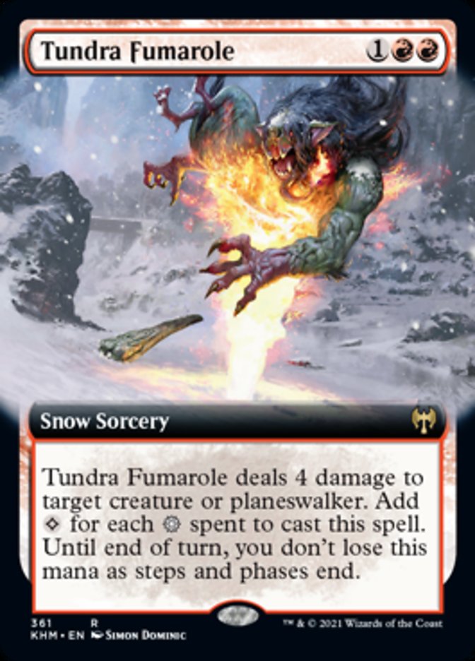 Tundra Fumarole (Extended Art) [Kaldheim] | The Time Vault CA