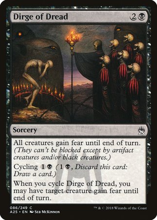 Dirge of Dread [Masters 25] | The Time Vault CA