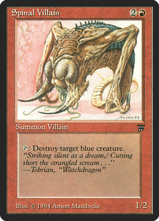 Spinal Villain [Legends] | The Time Vault CA