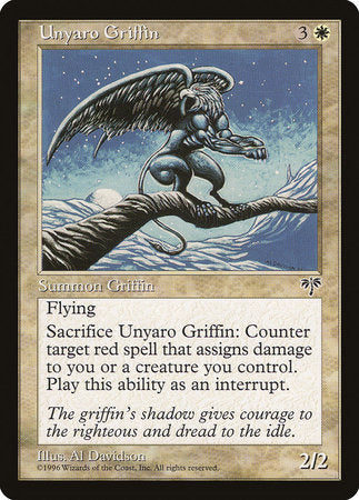 Unyaro Griffin [Mirage] | The Time Vault CA