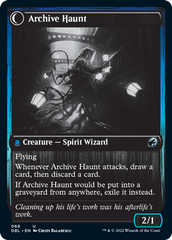 Overwhelmed Archivist // Archive Haunt [Innistrad: Double Feature] | The Time Vault CA