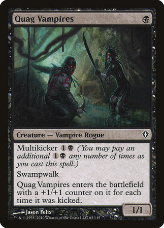 Quag Vampires [Worldwake] | The Time Vault CA