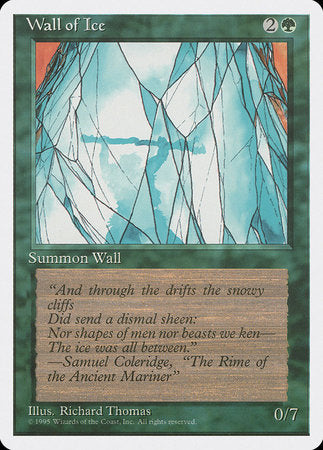 Wall of Ice [Fourth Edition] | The Time Vault CA