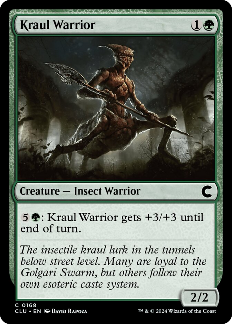 Kraul Warrior [Ravnica: Clue Edition] | The Time Vault CA