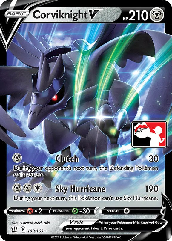 Corviknight V (109/163) [Prize Pack Series One] | The Time Vault CA