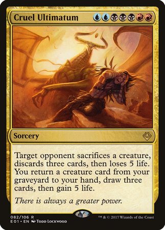 Cruel Ultimatum [Archenemy: Nicol Bolas] | The Time Vault CA