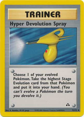 Hyper Devolution Spray (73/75) [Neo Discovery Unlimited] | The Time Vault CA