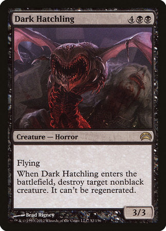 Dark Hatchling [Planechase 2012] | The Time Vault CA