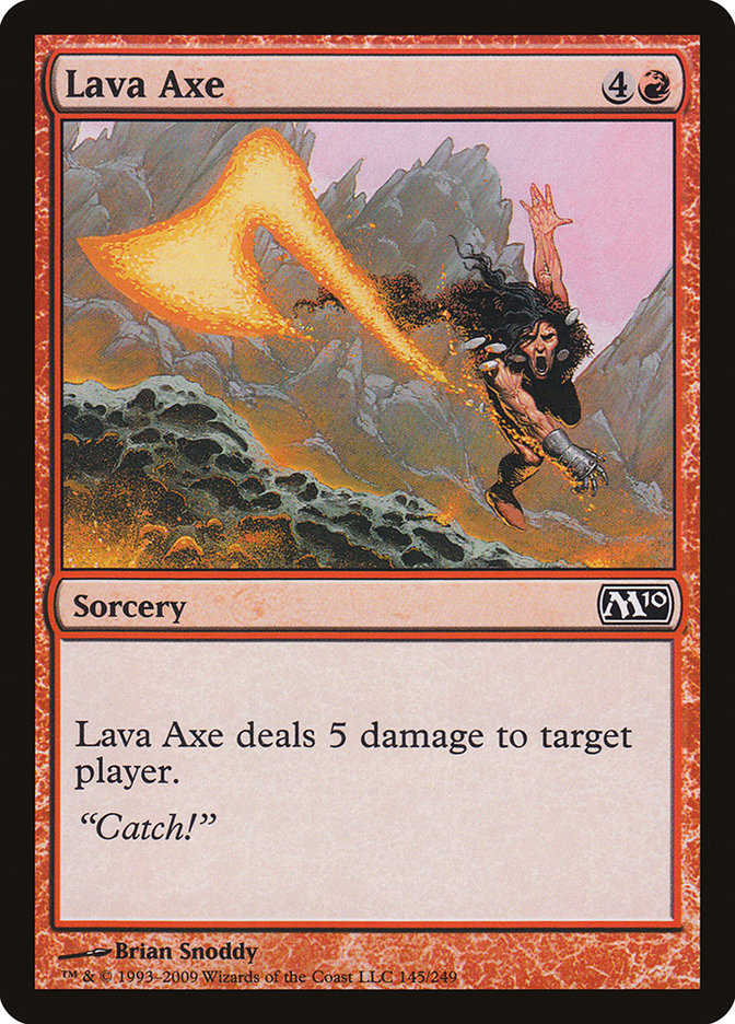 Lava Axe [Magic 2010] | The Time Vault CA