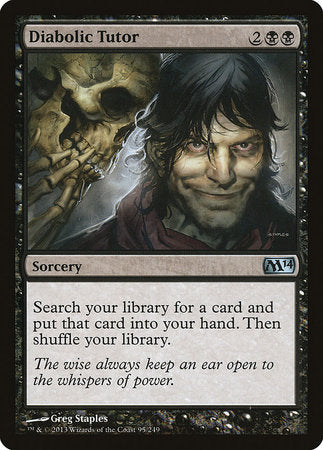 Diabolic Tutor [Magic 2014] | The Time Vault CA