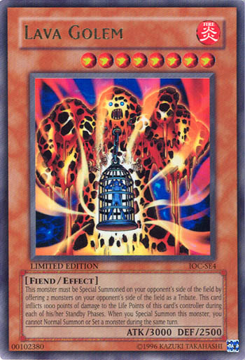 Lava Golem [IOC-SE4] Ultra Rare | The Time Vault CA