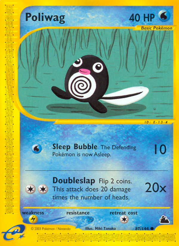 Poliwag (87/144) [Skyridge] | The Time Vault CA