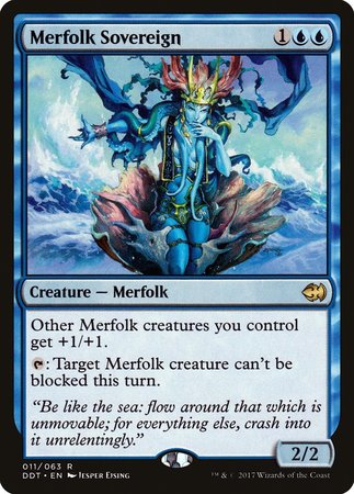 Merfolk Sovereign [Duel Decks: Merfolk vs. Goblins] | The Time Vault CA
