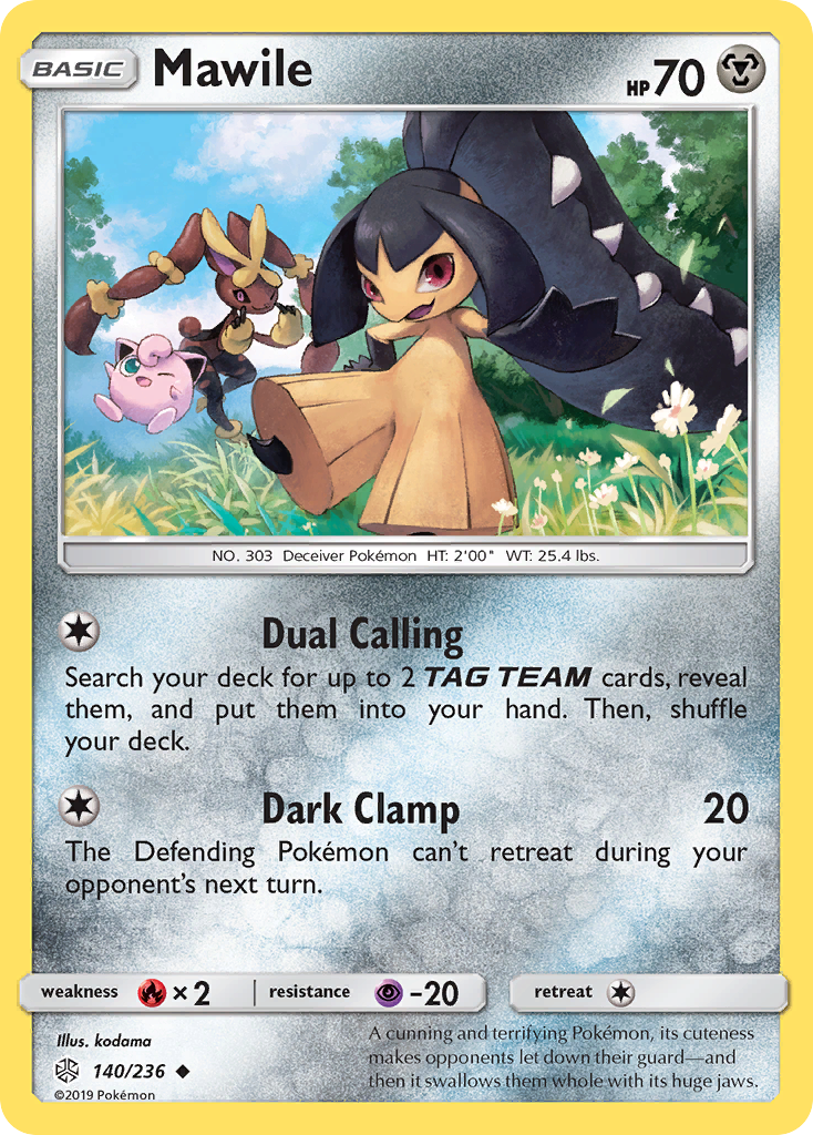 Mawile (140/236) [Sun & Moon: Cosmic Eclipse] | The Time Vault CA