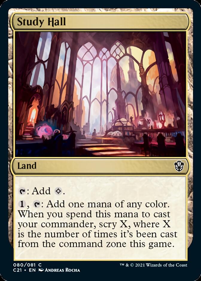 Study Hall [Commander 2021] | The Time Vault CA