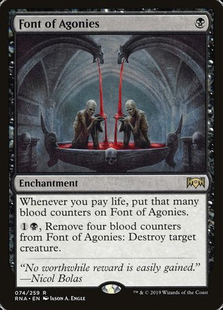 Font of Agonies [Ravnica Allegiance] | The Time Vault CA