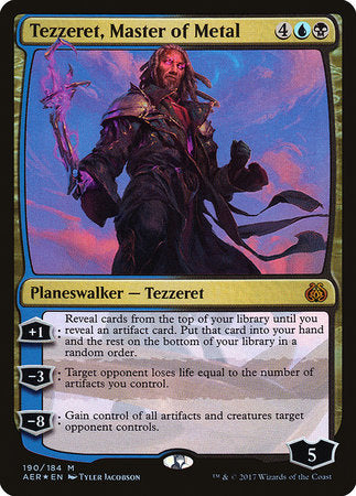 Tezzeret, Master of Metal [Aether Revolt] | The Time Vault CA