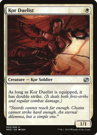 Kor Duelist [Modern Masters 2015] | The Time Vault CA