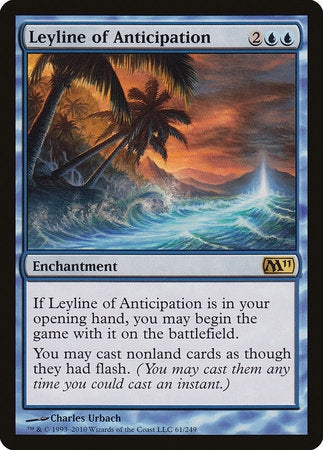 Leyline of Anticipation [Magic 2011] | The Time Vault CA