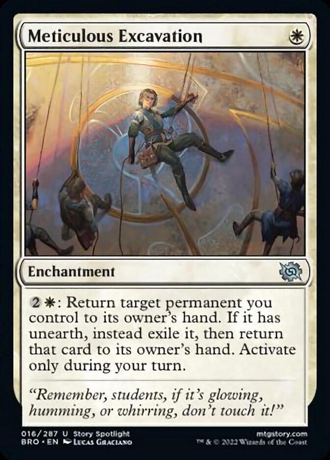Meticulous Excavation [The Brothers' War] | The Time Vault CA
