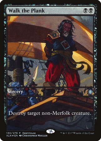 Walk the Plank [Ixalan Promos] | The Time Vault CA