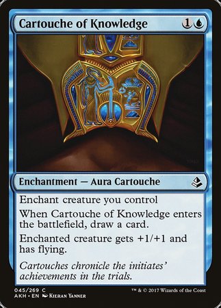 Cartouche of Knowledge [Amonkhet] | The Time Vault CA