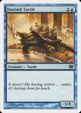 Horned Turtle [Ninth Edition] | The Time Vault CA