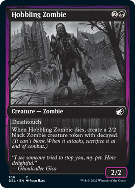 Hobbling Zombie [Innistrad: Double Feature] | The Time Vault CA