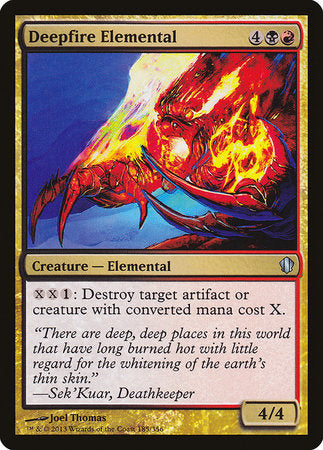 Deepfire Elemental [Commander 2013] | The Time Vault CA