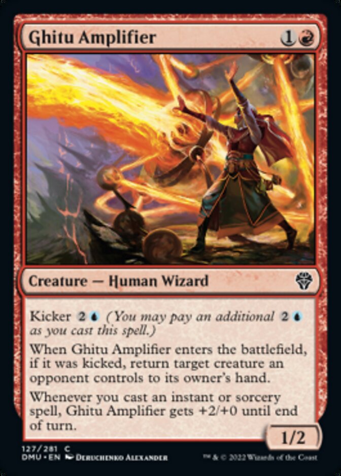Ghitu Amplifier [Dominaria United] | The Time Vault CA