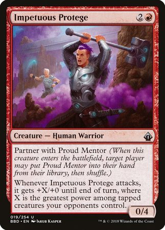 Impetuous Protege [Battlebond] | The Time Vault CA