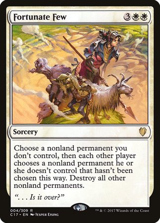 Fortunate Few [Commander 2017] | The Time Vault CA