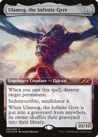 Ulamog, the Infinite Gyre [Ultimate Box Topper] | The Time Vault CA