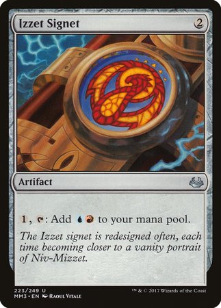 Izzet Signet [Modern Masters 2017] | The Time Vault CA