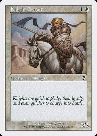Knight Errant [Seventh Edition] | The Time Vault CA